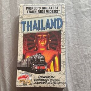 Thailand Train Ride Video Rare VSH